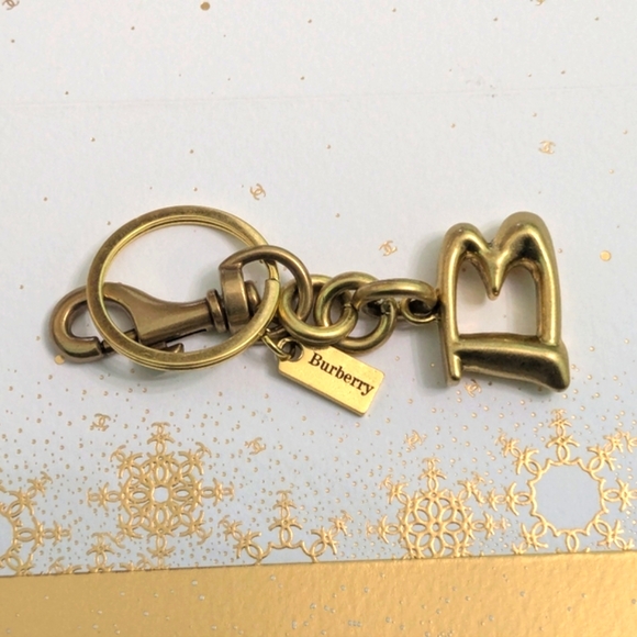 Burberry Gold Key Holder - Picture 3 of 8